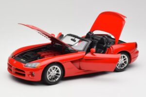 Dodge Viper SRT-10 Rot Bburago 1:18 3325 Metall – Bild 2 von 8
