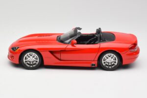 Dodge Viper SRT-10 Rot Bburago 1:18 3325 Metall – Bild 4 von 8