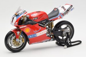 Ducati 998R WSB #1 T. Bayliss Ducati Infostrada 2002 Minichamps 1:12 122021201 Metall – Bild 2 von 6