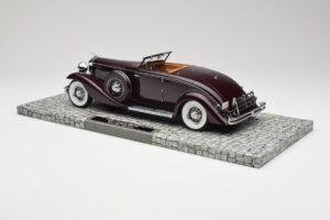 Duesenberg SJN Convertible Coupe Burgund Minichamps 1:18 107150331 Metall – Bild 4 von 6