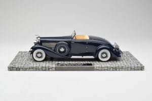 Duesenberg SJN Convertible Coupe Midnight Blue Minichamps 1:18 107150332 Metall – Bild 3 von 6