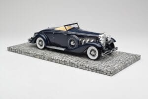 Duesenberg SJN Convertible Coupe Midnight Blue Minichamps 1:18 107150332 Metall – Bild 4 von 6