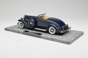 Duesenberg SJN Convertible Coupe Midnight Blue Minichamps 1:18 107150332 Metall – Bild 5 von 6