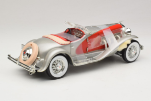 Duesenberg SJ Clark Gable's Car Silber Rot ERTL 1:18 7962 Metall – Bild 2 von 6