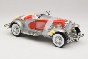 Duesenberg SJ Clark Gable's Car Silber Rot ERTL 1:18 7962 Metall – Bild 4 von 6