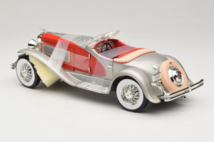 Duesenberg SJ Clark Gable's Car Silber Rot ERTL 1:18 7962 Metall – Bild 5 von 6