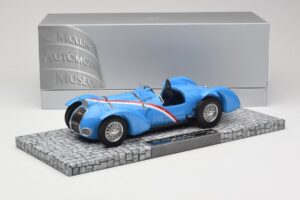 Ecurie Bleue Delahaye Type 145 V12 R. Dreyfus Coupe du Million Montlhery 1937 Minichamps 1:18 107116100 Metall – Bild 6 von 6