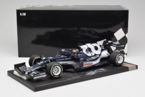 AlphaTauri AT02 #22 Y. Tsunoda Bahrain GP 2021 Minichamps 1:18 117210122 Metall – Bild 6 von 6