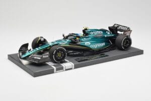 Aston Martin AMR23 #14 F. Alonso 3rd Place Saudi Arabian GP 2023 Minichamps 1:18 117230214 Metall – Bild 2 von 7