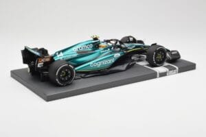 Aston Martin AMR23 #14 F. Alonso 3rd Place Saudi Arabian GP 2023 Minichamps 1:18 117230214 Metall – Bild 3 von 7