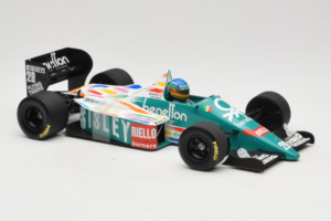 Benetton B186 #20 G. Berger F1 1986 Minichamps 1:18 80439418130 Metall – Bild 4 von 6