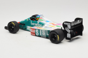 Benetton B186 #20 G. Berger F1 1986 Minichamps 1:18 80439418130 Metall – Bild 5 von 6