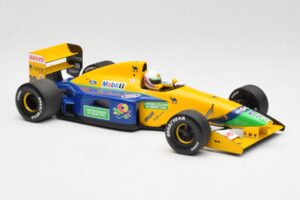 Benetton B191 #19 M. Schumacher F1 1991 Minichamps 1:18 100910119 Metall – Bild 4 von 6
