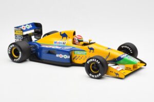 Benetton Ford B191 #19 N. Piquet F1 1991 Minichamps 1:18 100910020 Metall – Bild 4 von 6