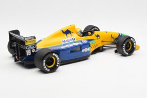 Benetton Ford B191 #20 R. Moreno F1 1991 Minichamps 1:18 100910019 Metall – Bild 2 von 6