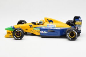 Benetton Ford B191 #20 R. Moreno F1 1991 Minichamps 1:18 100910019 Metall – Bild 3 von 6