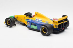 Benetton Ford B191B #20 M. Brundle F1 Early Season 1992 Minichamps 1:18 100920120 Metall – Bild 5 von 6