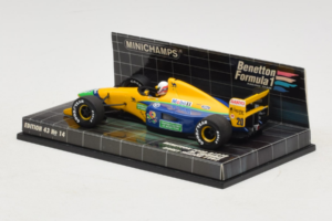 Benetton B191B Ford #20 M. Brundle Early Season F1 1992 Minichamps 1:43 400920120 Metall – Bild 3 von 5