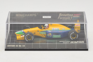 Benetton B191B Ford #20 M. Brundle Early Season F1 1992 Minichamps 1:43 400920120 Metall – Bild 4 von 5