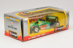 Benetton B190 Ford #20 N. Piquet F1 1990 Bburago 1:24 6102 Metall – Bild 2 von 3