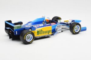 Benetton B195 Renault #1 M. Schumacher Winner Japanese GP 1995 Minichamps 1:18 510953401 Metall – Bild 2 von 6
