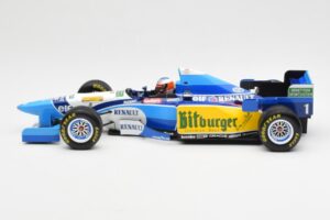 Benetton B195 Renault #1 M. Schumacher Winner Japanese GP 1995 Minichamps 1:18 510953401 Metall – Bild 3 von 6