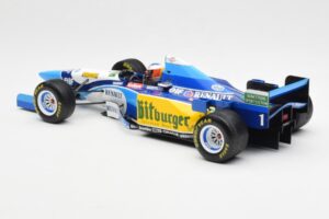 Benetton B195 Renault #1 M. Schumacher Winner Japanese GP 1995 Minichamps 1:18 510953401 Metall – Bild 5 von 6