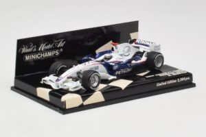 BMW Sauber F1.08 #5 N. Heidfeld Showcar 2008 Minichamps 1:43 400080083 Metall – Bild 2 von 5