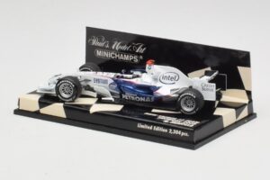 BMW Sauber F1.08 #5 N. Heidfeld Showcar 2008 Minichamps 1:43 400080083 Metall – Bild 3 von 5