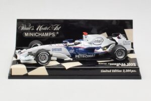 BMW Sauber F1.08 #5 N. Heidfeld Showcar 2008 Minichamps 1:43 400080083 Metall