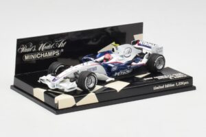 BMW Sauber F1.08 #4 R. Kubica Showcar 2008 Minichamps 1:43 400080084 Metall – Bild 2 von 5