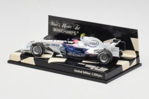 BMW Sauber F1.08 #4 R. Kubica Showcar 2008 Minichamps 1:43 400080084 Metall – Bild 3 von 5