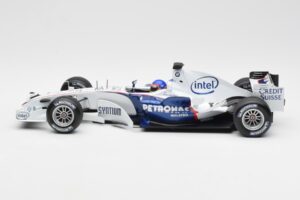 BMW Sauber F1.06 #17 J. Villeneuve F1 2006 Minichamps 1:18 100060017 Metall – Bild 3 von 6