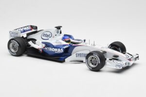 BMW Sauber F1.06 #17 J. Villeneuve F1 2006 Minichamps 1:18 100060017 Metall – Bild 4 von 6