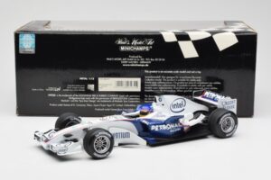 BMW Sauber F1.06 #17 J. Villeneuve F1 2006 Minichamps 1:18 100060017 Metall – Bild 6 von 6