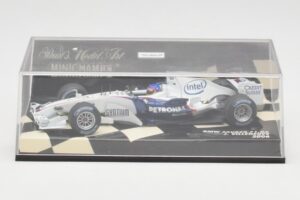 BMW Sauber F1.06 #11 J. Villeneuve F1 2006 Minichamps 1:43 400060017 Metall – Bild 5 von 5
