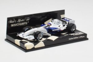 BMW Sauber F1.06 J. Villeneuve Showcar F1 2006 Minichamps 1:43 400060087 Metall – Bild 3 von 5