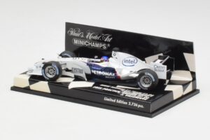 BMW Sauber F1.06 J. Villeneuve Wedding Edition F1 2006 Minichamps 1:43 400060117 Metall – Bild 2 von 5