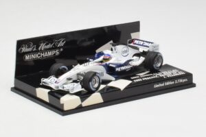 BMW Sauber F1.06 J. Villeneuve Wedding Edition F1 2006 Minichamps 1:43 400060117 Metall – Bild 3 von 5