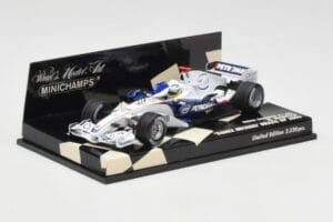 BMW Sauber F1.06 #16 N. Heidfeld Brazilian GP 2006 Minichamps 1:43 400060316 Metall – Bild 2 von 5