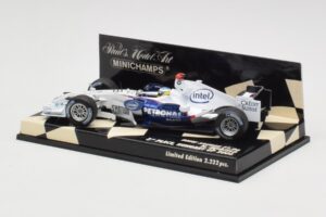 BMW Sauber F1.06 #10 N. Heidfeld Hungarian GP 3rd Place 2006 Minichamps 1:43 400060116 Metall – Bild 3 von 5