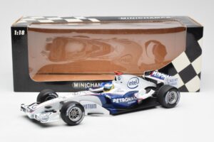 BMW Sauber F1.06 #16 N. Heidfeld F1 2006 Minichamps 1:18 100060016 Metall – Bild 6 von 6