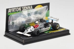 Brabham BMW BT52B A. Senna Test Car Paul Ricard 14 November 1983 Minichamps 1:43 540834399 Metall – Bild 2 von 5