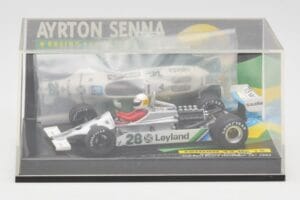 Brabham BMW BT52B A. Senna Test Car Paul Ricard 14 November 1983 Minichamps 1:43 540834399 Metall – Bild 5 von 5