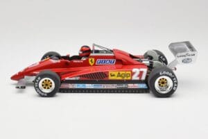 Ferrari 126C2 #27 G. Villeneuve GP Belgium 1982 MCG 1:18 MCG18629F Metall – Bild 3 von 6