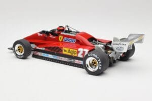 Ferrari 126C2 #27 G. Villeneuve GP Belgium 1982 MCG 1:18 MCG18629F Metall – Bild 5 von 6