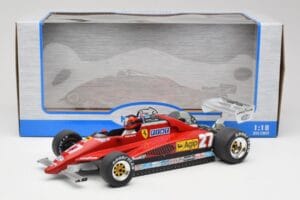 Ferrari 126C2 #27 G. Villeneuve GP Belgium 1982 MCG 1:18 MCG18629F Metall – Bild 6 von 6