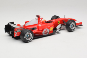 Ferrari 248 F1 #5 M. Schumacher German GP Hockenheimring 2006 Hot Wheels 1:18 J2887 Metall – Bild 2 von 6