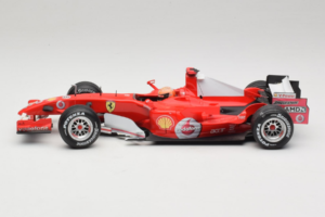 Ferrari 248 F1 #5 M. Schumacher German GP Hockenheimring 2006 Hot Wheels 1:18 J2887 Metall – Bild 3 von 6