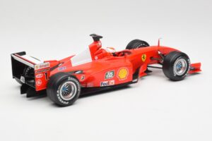 Ferrari F2001 #1 M. Schumacher F1 World Champion 2001 Rot Hot Wheels 1:18 50202 Metall – Bild 2 von 6